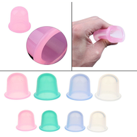 Kit de ventouses faciales en silicone RightBest RBFC-A4 50-80cm pour application ciblée sur le corps et le cou, avec sécurité et soulagement de la douleur