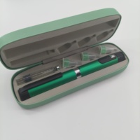 Boîte de transport mini en EVA pour voyage d'affaires, rangement antideformable pour stylo applicateur de sérum métallique
