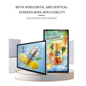 Pantalla LCD de Publicidad Interior Full HD de 23.6 Pulgadas, 2K 4K, Tablero de Menú para Restaurantes de Comida Rápida, Pantalla Digital para Kiosco - Product Image 3