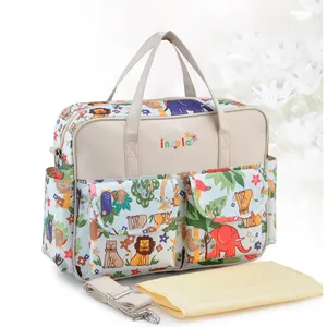 Hot Sale Baby Diaper Bag Multifunction Big Capacity Tote Bag