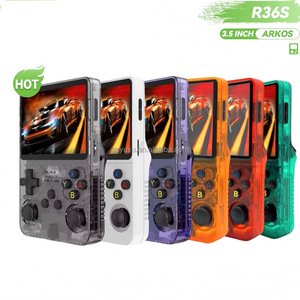 Consola <span class=keywords><strong>de</strong></span> <span class=keywords><strong>Juegos</strong></span> Retro Portátil R36S, Dispositivo <span class=keywords><strong>de</strong></span> Juego Clásico con Pantalla IPS <span class=keywords><strong>de</strong></span> 3.5 Pulgadas, Más <span class=keywords><strong>de</strong></span> 15000 <span class=keywords><strong>Juegos</strong></span> Descargables, Wi-Fi, Soporte Multi-idioma - Product Image 3