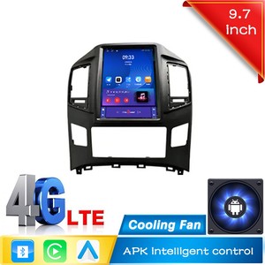 9.<span class=keywords><strong>7</strong></span> "Xe Máy nghe nhạc <span class=keywords><strong>Android</strong></span> cho Hyundai H1 2007 2015 2017 2018 loa stereo Navigation 2DIN Carplay đa phương tiện đơn vị đứng đầu - Product Image 2