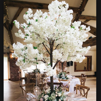Fleurs artificielles en soie en gros pour la décoration de mariage, centre de table, petit faux cerisier en fleurs, 120 cm, 150 cm, 200 cm