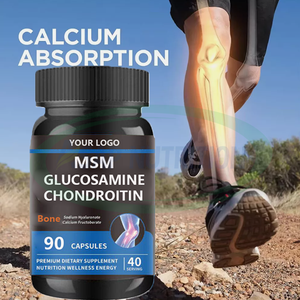 Cápsulas de Glucosamina Halal Ausreson OEM, Suplemento con MSM, Glucosamina y Condroitina en Cápsulas Duras - Product Image 4