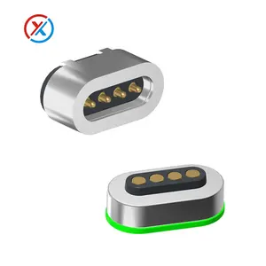 Chinese manufacturers Magnetic charging male and female head 4PIN Magnetic connector