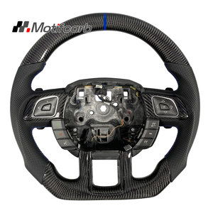 Volant sport personnalisé en fibre de carbone véritable pour Land Rover Range Rover Evoque 1ère génération Pure SE HSE Dynamic 2012-2019 - Product Image 1