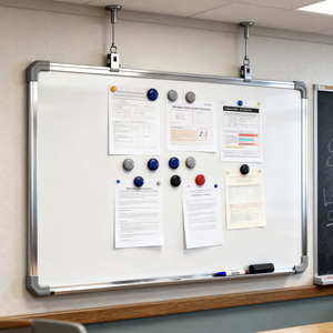 Aluminum Frame <strong>Whiteboard</strong> Modern <strong>Wall</strong> Mounted Magnetic <strong>Whiteboard</strong> Enamel Coated Office White Board - Product Image 4