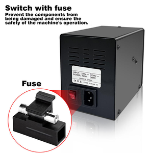 NEOBRISKEN Affichage numérique 2-en-1 <span class=keywords><strong>Fer</strong></span> à <span class=keywords><strong>souder</strong></span> 700W Station de pistolet à air chaud 100-500 Contrôle de la température Type de pointe de couteau pour - Product Image 2