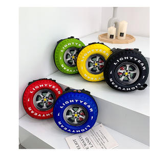 Nouveau Sac à Dos Enfant 2025 en Forme de Pneu en EVA, Sac à Dos <span class=keywords><strong>Maternelle</strong></span> Personnalisé pour Garçon, Sac à Dos à Roulettes pour Enfants - Product Image 1