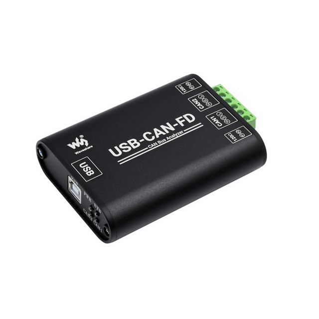 Industrial Grade CAN/CAN FD Bus Data Analyzer USB to CAN FD Adapter CAN/CAN FD Bus Communication Interface Card