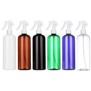 Eco Friendly Pet Bottle Unilever Black Shampoo Skincare Packaging Squeeze Bottle Plastic Spray Roll On Bottle Lotion Pump