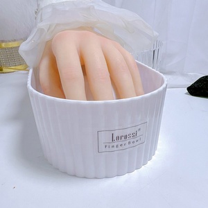 Vente en gros bol de trempage pour <span class=keywords><strong>manucure</strong></span> en plastique transparent embouts d'ongles bol de trempage pour dissolvant de vernis à gel - Product Image 5