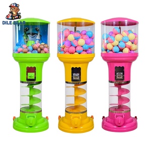 Distributeur de bonbons hélicoïdal orbital à <span class=keywords><strong>globe</strong></span> transparent pour clubs d'enfants, centres de jeunesse et salles communautaires - Product Image 4