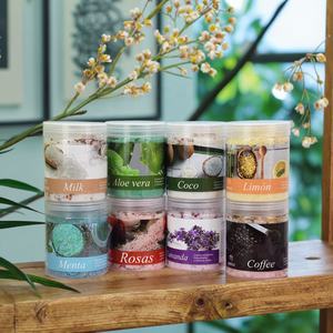 Nouveauté : Sels marins biologiques, grand volume, minéraux naturels, <span class=keywords><strong>sel</strong></span> coloré, parfum floral pour le nettoyage du corps - Product Image 1