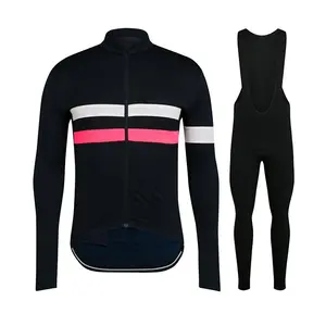 Manufacturer Premium Bicycle Uniforms Wear Winter Suit Bike Pro Long Sleeve Shirt Oem Custom Women Men Set Cycling Jersey