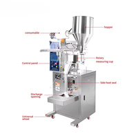 Machine d'emballage automatique multifonctionnelle pour noix et céréales, remplissage quantitatif pour sachets de poudre de café, matériaux plastique/papier