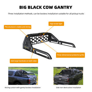 Accessoires de voiture pour lit de camion externe Multi-Functional 4x4 Pickup Sport Truck <span class=keywords><strong>Roll</strong></span> Bar pour Toyota Tacoma - Product Image 6