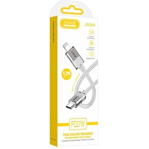 Câble USB Type C vers Lightning JOKADE 1,2 m PD27W 5A pour la charge et la synchronisation des données pour iPhone - Product Image 2
