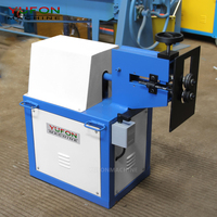 Machine à cintrage rotative pour tubes en acier inoxydable Yufon, prix promotionnel, pour la fabrication de conduits d'air, plieuse rotative pour conduits ronds, machine à bordurer rotative pour conduits.