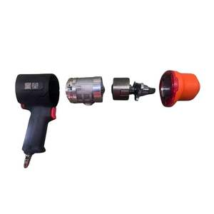 ประแจนิวเมติกแบบค้อนสามตัว1/2ในไดรฟ์แรงบิดสูงสุด1450 NM เครื่องมือบำรุงรักษาปืนแรงบิดสูงสุด - Product Image 4