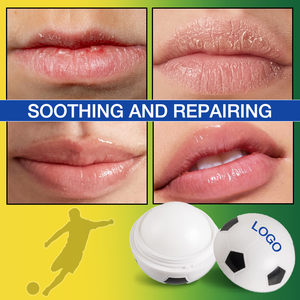 Bálsamo Labial en Forma de Balón de Fútbol con Certificación ISO GMP OEM/ODM, Repara los Labios Agrietados, Exfoliación Suave, Hidratación Duradera - Product Image 2