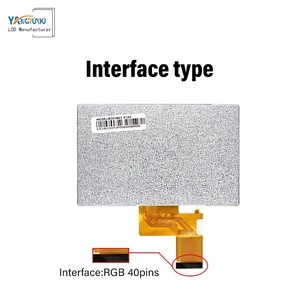 Tùy chỉnh thiết kế <span class=keywords><strong>5</strong></span>.0 <span class=keywords><strong>inch</strong></span> BI050BS3-K100 <span class=keywords><strong>TFT</strong></span> LCD màn hình giá rẻ giá 40-Pin song song RGB thương mại nhỏ hiển thị kỹ thuật số - Product Image 3