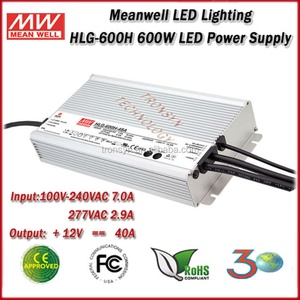 Alimentation LED dimmable Meanwell HLG-600H-12 600W 12V à courant constant - Product Image 5