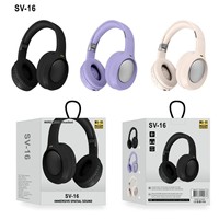 Headset Bluetooth Nirkabel Gaya Retro Audio HiFi Peredam Kebisingan Earphone Olahraga