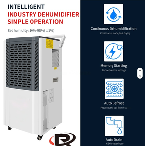 Déshumidificateur Commercial Vertical Robuste 150L/J pour Sous-sol et Serre – Modèle Chinois à Haute Performance - Product Image 3
