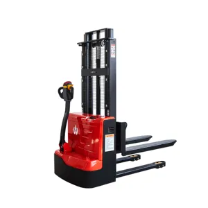 1.6T Ultra-light High-lifting Electric Hydraulic Pallet Truck Automatic Pallet Stacker Full Electric Farm Forklift