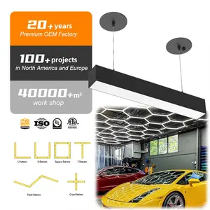 Lampada a sospensione Brandon a LED moderna semplice linea di luce lineare da reparto negozio specializzato Sport ammiraglia lampada a sospensione