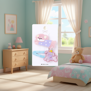 Angelina – pinces à cheveux en plastique de haute qualité, design animal de dessin animé, 12 Cm, pour enfants et filles, usage quotidien - Product Image 2