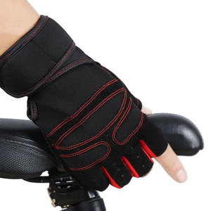 New Arrival Wholesale Gym <b>Training</b> <b>Weight</b> Lifting Fitness <b>Gloves</b> Men High Quality Breathable Lightweight Polyester Half Finger - Product Image 4