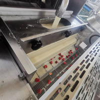Nouvelle machine d'enrobage automatique de chocolat pour les noix et le lait de légumes de fruits lyophilisés avec une productivité élevée