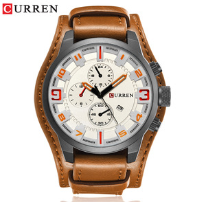 Nuevo Reloj de Lujo para Hombre, Deportivo, Multifunción, de Diseño Único, Analógico, Casual, de Cuarzo, con Correa de Cuero, de 47 mm, en Aleación - Product Image 3