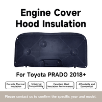 Yinhua fait en usine capot de voiture moteur isolation insonorisée chaleur coton doublure couverture pour 18 + Prado Toyota