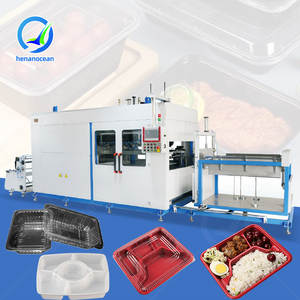 Machine de thermoformage OCEAN entièrement automatique pour gobelets jetables en plastique PP avec couvercle, pour yaourt - Product Image 1