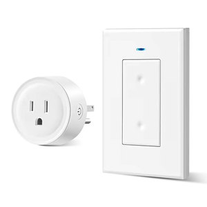 16A Remote Control nirkabel Outlet Switch <span class=keywords><strong>Kit</strong></span> Untuk lampu kipas & peralatan ABS bahan nilai arus 120V nilai tegangan - Product Image 1