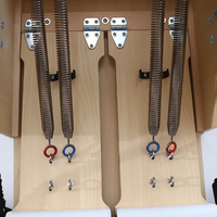Kursi Pilates Wunda Double Pedal Maple, Mesin Latihan Seluruh Tubuh, Alas Kayu Halus, Peralatan Kebugaran Canggih untuk Studio