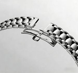 Reloj Automático con Fase Lunar y Bisel de Diamantes, con Números Romanos y Correa de Acero Inoxidable para Mujer, Longinesing - Product Image 5