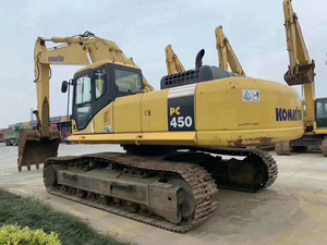 Machines de construction lourdes originales du Japon d'excavatrice de KOMATSU PC450-7 grandes excavatrices utilisées par pelle d'occasion de 45 tonnes - Product Image 3