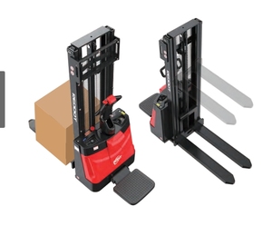 Reddot marka 1.5 Ton otomatik sürüş istifleyici kaldırma el pil şarj cihazı <span class=keywords><strong>Forklift</strong></span> elektrikli palet istifleyici - Product Image 3