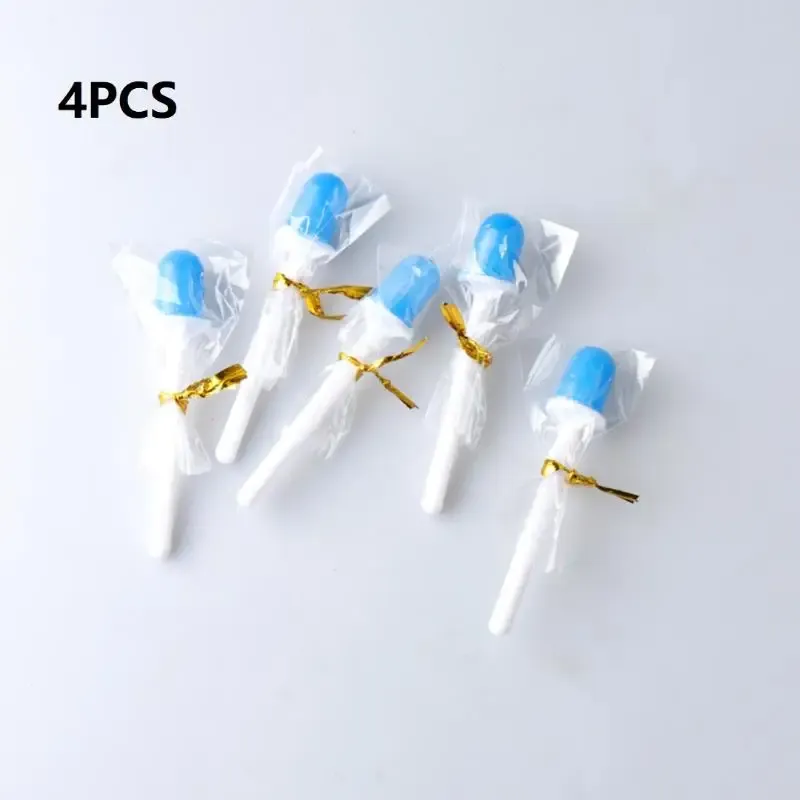 4 ชิ้น สีฟ้า