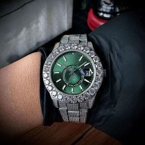 2026 Latest Model-Rich Man's Edition-Casual Business Fashionable Luxurious Men's Stainless Steel <b>Case</b> & Band Mechanical <b>Watch</b> - Product Image 3