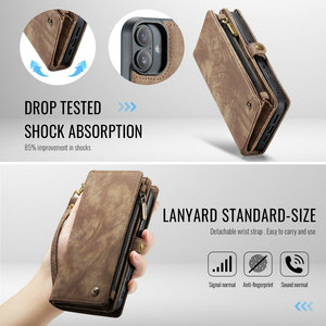 Coque Portefeuille Luxe Multi-Fonctions CaseMe pour iPhone 15 Pro Max et Autres Modèles (16, 15, 14, 13, 12 Pro Max) - Product Image 5