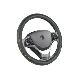 Housse de <span class=keywords><strong>volant</strong></span> de voiture M4 PU 3 rayons Luxury 4 Seasons Fit Universal <span class=keywords><strong>38</strong></span> <span class=keywords><strong>cm</strong></span> - Product Image 1