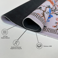 Tapis de jeu de Mahjong de qualité supérieure, avec support en caoutchouc antidérapant, surface lisse, pliable, protège-table pour jeux de société et jeux de cartes