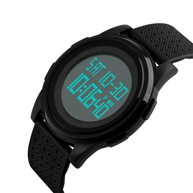 SKMEI-reloj deportivo Digital LED para hombre y mujer, pulsera fina a la moda, 1206