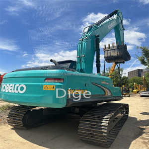 Excavadora de cadenas usada Kobelco SK200-8 de 20.6 toneladas con pocas horas de uso, caja de cambios, bomba, cojinete, PLC, motor y peso operativo. - Product Image 5