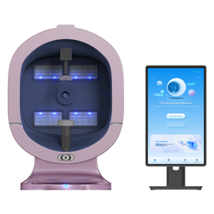 프로모션 가격 3D X5 지능형 피부 분석 시스템 스캐너 리포트 얼굴 감지 데스크탑 EU/US - Product Image 2